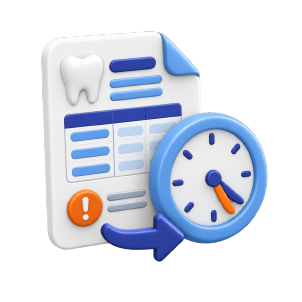 Dental AR over 60 days benchmark icon